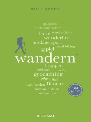 cover image of Wandern. 100 Seiten